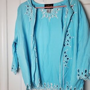 Bob Mackie XL Lightweight Cardigan